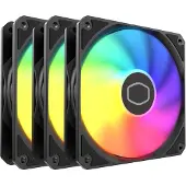 Cooler Master MF 120 Lite ARGB tuuletin (3 kpl, musta)