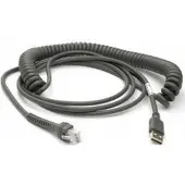 Datalogic 5m USB2.0 A, Musta, USB A, 5 m (90A052066)