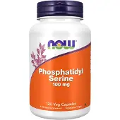 Now Fosfatidyyliseriini 100 mg - 120 Veg-kapselia