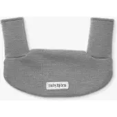 BabyBjörn Bib For Baby Carrier Harmony, Jersey, Light Grey - Grey - ONE SIZE