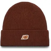 New Balance Winter Watchman Beanie Nb Patch V3 - Brown - ONE SIZE