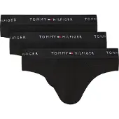Tommy Hilfiger 3P Brief Wb - Black - M