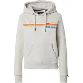 Superdry for woman. W2012488A Gray Rainbow Stripe Hoodie (XL), Casual, Grey, Cotton