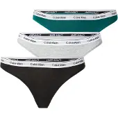 Calvin Klein Thong 3Pk - Multi/patterned - L