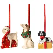 Villeroy & Boch - Nostalgic Ornaments Joulukuusen koriste koirat 3 osaa
