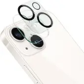 IMAK iPhone 15/15 Plus 2-in-1 HD Kameralinssin Panssarilasi - 9H