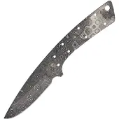 Alabama Damascus Steel Knife Blade Damascus