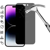 Mtp Products iPhone 16 Yksityisyyssuoja Panssarilasi - 9H