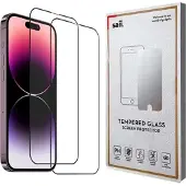 Saii iPhone 15 3D Premium Karkaistu Panssarilasi - 9H - 2 Kpl.