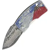 G.Sakai Money Clip Framelock Mt Fuji