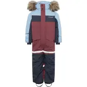 Didriksons Bjärven Kids 4 Talvi Haalari Anemon Red Anemon Red-100 cm Punainen 100 cm Pojat, Tytöt