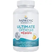 Nordic Naturals Ultimate Omega + CoQ10, 1280 mg - 120 pehmeää kapselia