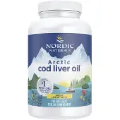 Nordic Naturals Arktinen turskanmaksaöljy, 750 mg sitruunanmaku - 180 pehmeää kapselia