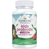 Nordic Naturals Probioottinen purukumi lapsille, Merry Berry Punch - 60 purukumia