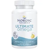 Nordic Naturals Ultimate Omega, sitruunan maku - 60 pehmytkapseliä