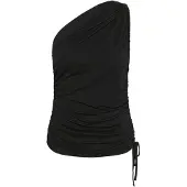 Soaked in luxury Slhanadi One Shoulder Top - Black - M