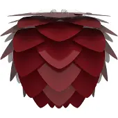 UMAGE , Aluvia Lampunvarjostin Ø40 cm Ruby Red