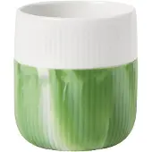 Royal Copenhagen - Fluted Contrast Marble muki 35 cl grass