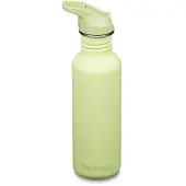 Klean Kanteen Classic Flip Seal Sport vesipullo 800 ml, shadow lime