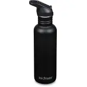 Klean Kanteen Classic Flip Seal Sport vesipullo 800 ml, svart