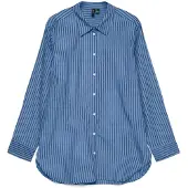 Vero Moda Vmelina Ls Shirt Wvn Noos - Blue - XS