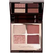 Charlotte Tilbury Luxury Palette -luomivri - Shimmer Metallic & Satin Matte Eyeshadow Quad rikkaalla puuterikoostumuksella - Sislt 4 tydentv