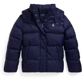 Ralph Lauren Perpetual Nylon-Sld Down Jkt-Ow-Bom - Navy - 142-153