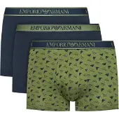 Emporio Armani Bokserishortsit laivastonsininen / vihreä