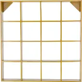 Creative Collection Bekka Shelf - Yellow - ONE SIZE