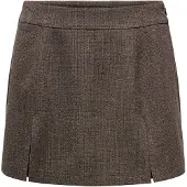 ONLY Onlelly-Dell Hw Pleat Skort Tlr Noos - Black - 42