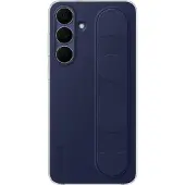 Samsung Galaxy S25 FE Standing Grip -suojakuori, tummansininen
