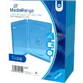 MediaRange BOX38, Blu-ray-kotelo, 1 levyt, Sininen, Muovi, 120 mm, RoHS