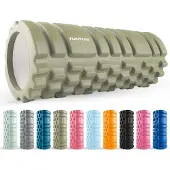 Tunturi Yoga Grid Foam Roller Hierontarulla 33cm, Vihreä