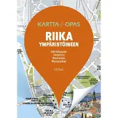 Riika ympäristöineen - Kartta + opas