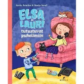 Rahikka, Elsa ja Lauri tutustuvat puhelimiin
