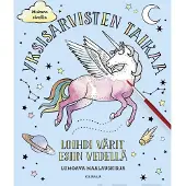 Kirjapaja Yksisarvisten taikaa - Loihdi värit esiin vedellä, Lumoava maalauskirja