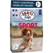 Sertilife KOTIMAINEN Sport, täysravinto aikuisille koirille 4 kg