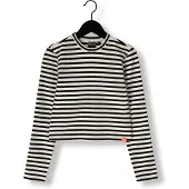 Indian blue jeans Longsleeve Stripe - White - 128