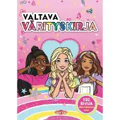 Barbie valtava värityskirja