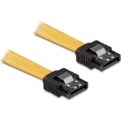 DeLOCK 0.2m SATA Cable, 0,2 m, Keltainen (82476)