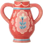 Bloomingville Odina Vase - Red - Ø 11 CM