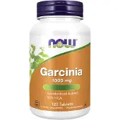 Now Garcinia, 1000 mg - 120 tablettia