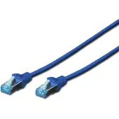 Digitus DK-1531-030/B, 3 m, Cat5e, SF/UTP (S-FTP), Sininen