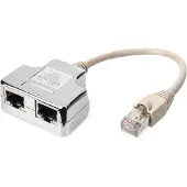 Digitus CAT 5E, 2X 1:1, PATCH CABLE ADAPTER, SHIELDED (AT-AG CX2)