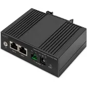 Digitus DN-651140, IEEE 802.3af, IEEE 802.3at, IEEE 802.3bt, 10/100/1000Base-T(X), Musta, 80 mm, 32 mm, 108 mm