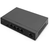 Digitus 4+1 PORT ETHERNET UNMANAGED POE SWITCH 4 PORT POE, MDI/MDIX, IEEE802AF,AT (DN-95330-1)