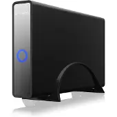 Icy Box – IB-382H-C31, HDD-/SSD-kotelo, 2.5/3.5", SATA, Serial ATA II, Serial ATA III, 10 Gbit/s, Hot-swap, Musta