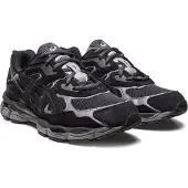 Asics unisex. 1201A789 Trainers Gel NYC black (40), Flat, Laces, Casual, Sport, Running, Multisport