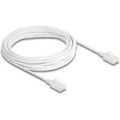 DeLOCK 80362, 5 m, Cat6a, U/UTP (UTP), RJ-45, RJ-45, Valkoinen