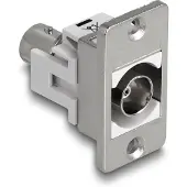 DeLOCK 90880, BNC, 50 Ω, Ruuvit, Naaras, Naaras, Suora